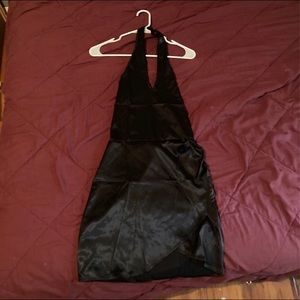 Black silky dress ✨